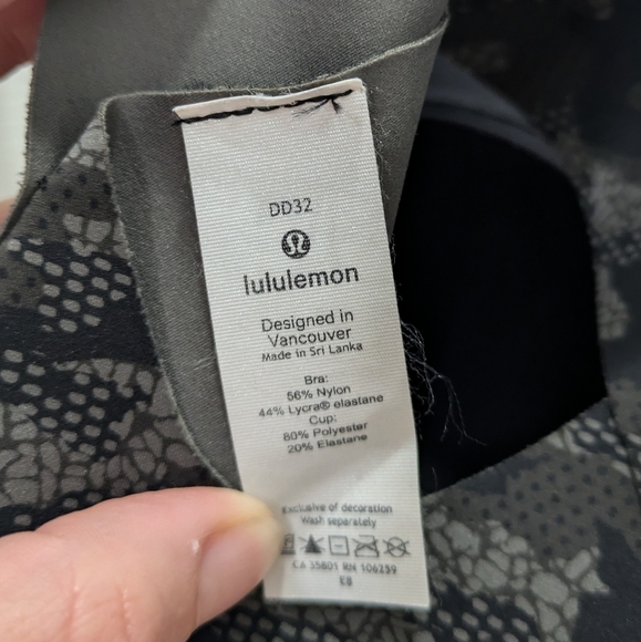 Lululemon Enlite Bra Zip Front - Picture 6 of 8